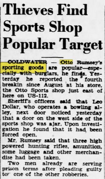 Ottos Sporting Goods - Nov 21 1949 Robbery (newer photo)